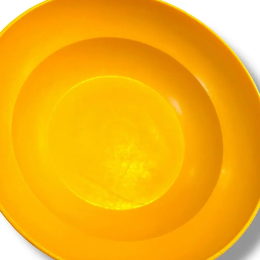 Tupperware Retro Amber Orange Bowls & Cups Set 1348 155 Kitchen Picnic Vintage